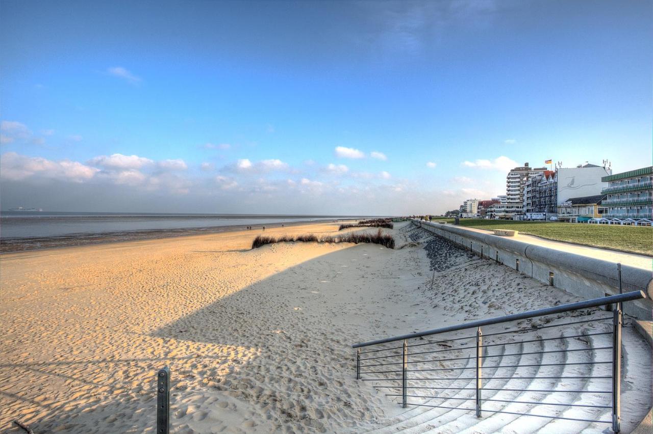 Duhnentraum Bestlage Am Sandstrand, Balkon,Meerblick, Parkplatz, Aufzug, Wlan, Bettwaesche,Handtuecher,Netflix Uvm Cuxhaven Exterior photo